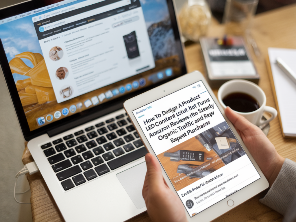 How to design a product-led content loop that turns amazon reviews into steady organic traffic and repeat purchases