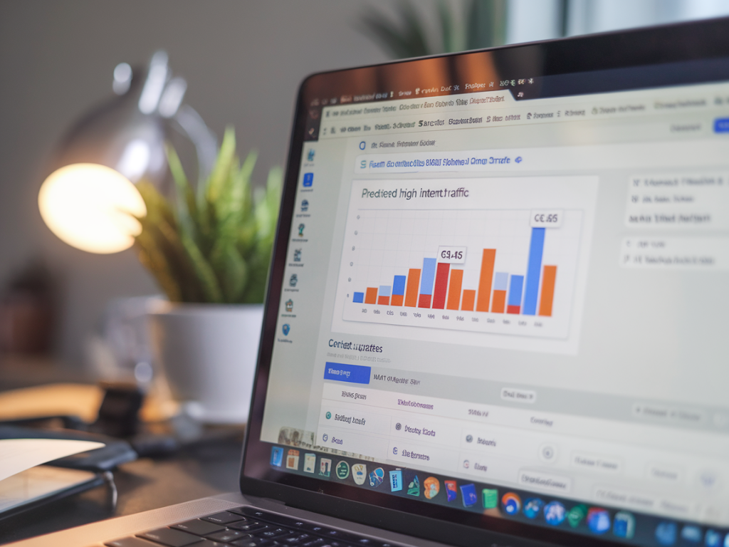 Use ga4 predictive metrics to prioritize content updates that increase high-intent organic traffic